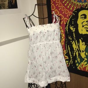Free People Infinity Ring Tied Strap Tank Top